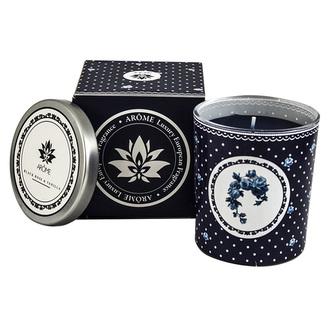 Vonná svíčka - černá růže a vanilka