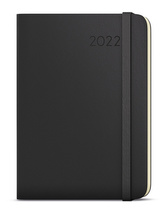 Týdenní A5 diář hemingway černý