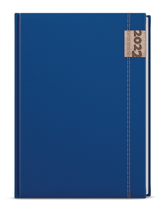 Týdenní A5 diář denim modrá