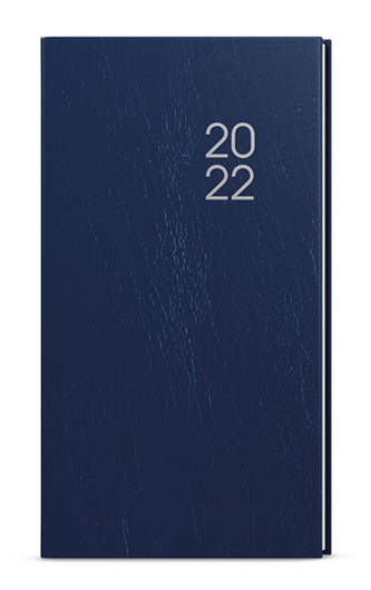 Týdenní kapesní diář balacron modrá