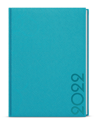 Týdenní A5 diář tora tyrkys