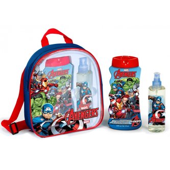 Avengers set v toaletní tašce edt 125 ml + sprchový gel 475 ml