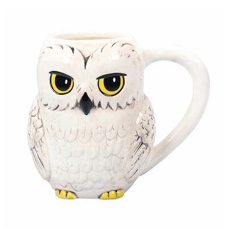 3D keramický mini hrnek Harry Potter: Hedvika (objem 110 ml)