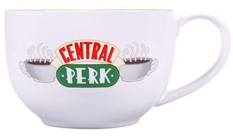Keramický hrnek Friends|Přátelé: Central Perk (500 ml) bílý
