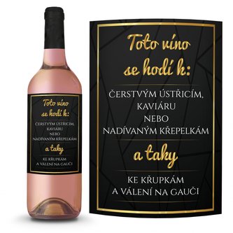 Ahome Víno Ke křupkám 0,75l