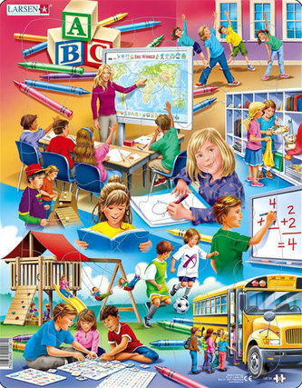 Puzzle Zpátky do školy 33 dílků