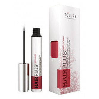 Tolure Cosmetics Veganské sérum na řasy a obočí Hairplus Red Coral 3 ml unisex