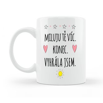 Hrneček Miluji Tě víc. VYHRÁLA jsem.