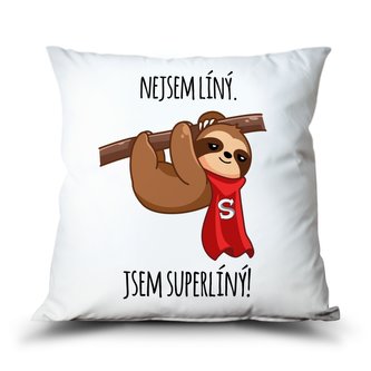 Ahome Polštář Jsem superlíný