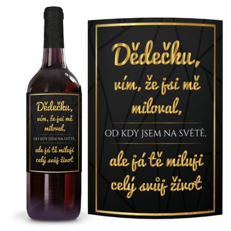 Ahome Víno Pro dědečka 0,75l