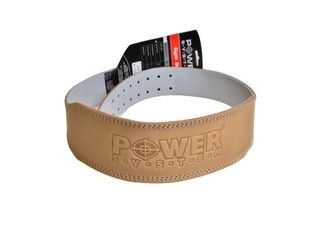 Power System - Kožený opasek Power natural PS-3000 - XL 99-120 cm