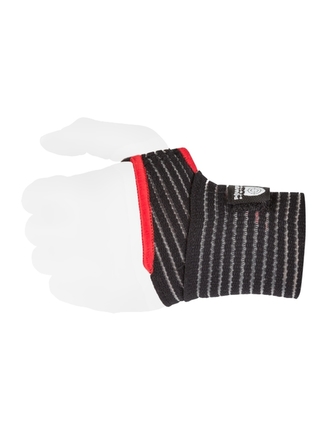 Power System - Wrist support black band PS6000 - grey šedé