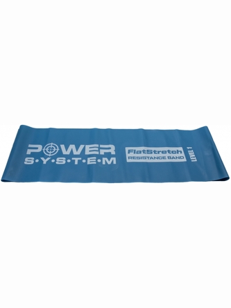 Power System - Flat stretch band level 1 4121 modrá