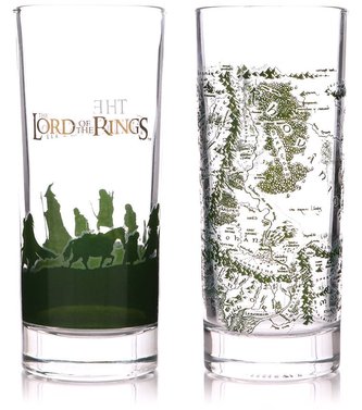 Sklenice Lord Of The Rings|Pán Prstenů: Balení 2 kusů (objem 300 ml)