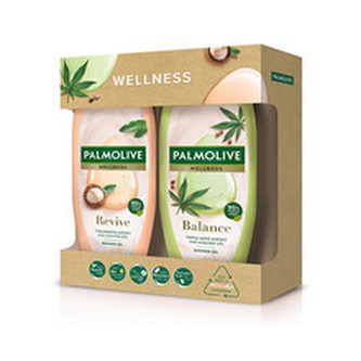 Palmolive Dárková sada sprchových gelů Natural Wellness woman