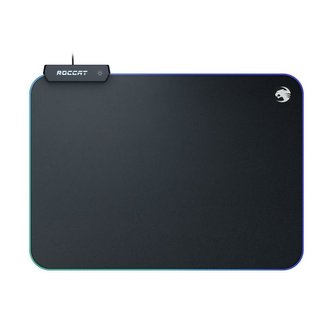 ROCCAT Sense AIMO,  látková podložka pod myš s LED RGB, 250 x 350 x 3,5 mm