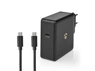 Nabíječka telefonu NEDIS WCPD65W105BK