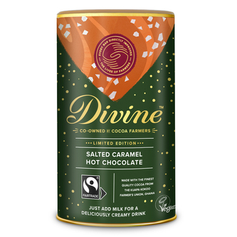 Horká čokoláda se slaným karamelem 28% kakaa 300g