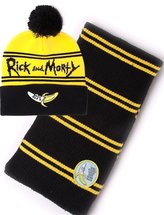 Zimní dárkový set čepice a šála Rick And Morty: Banana (univerzální)