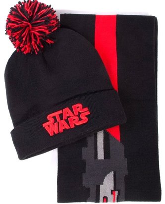 Zimní dárkový set čepice a šála Star Wars|Hvězdné Války: Darth Vader (univerzální)