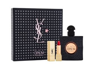 Yves Saint Laurent Black Opium - EDP 50 ml + rtěnka 1,4 ml woman