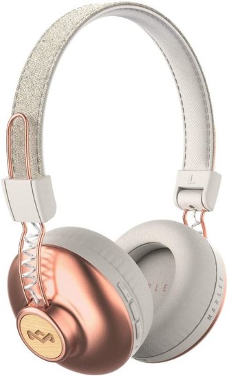 MARLEY Positive Vibration 2.0 Bluetooth - Copper, bezdrátová sluchátka přes hlavu