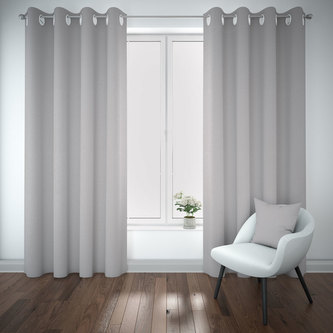 Zatemňovací závěs 245 x 140 cm, šedá