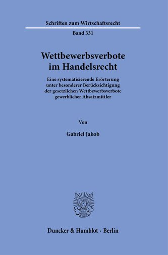 Wettbewerbsverbote im Handelsrecht.