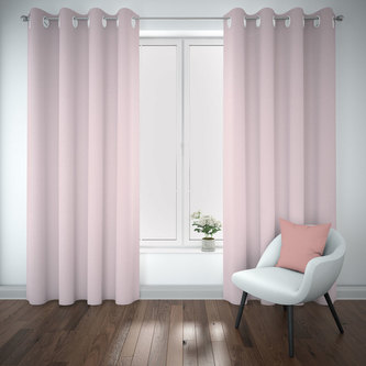 Zatemňovací závěs 245 x 140 cm, růžová