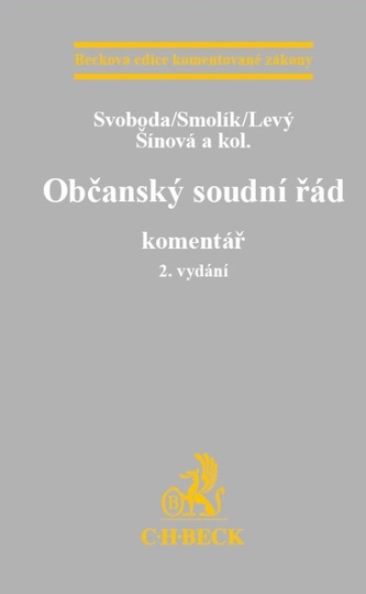 Občanský soudní řád. Komentář