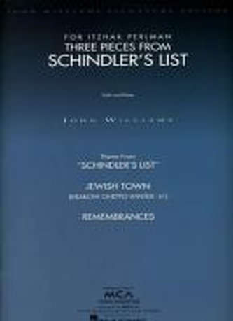Three Pieces from Schindler's List Violin and Piano