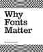 Why Fonts Matter
