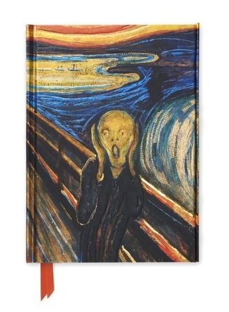 Zápisník Edvard Munch: The Scream (Foiled Journal)