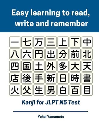 Easy Learning to Read, Write and Remember Kanji for Jlpt N5 Test: Full Kanji Vocabulary Flash Cards and Characters You Need to K