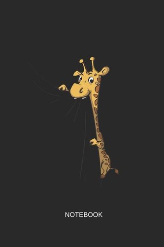 Notebook: Liniertes Notizbuch - Giraffe Zoo Tier Süß Tierpfleger Liebhaber Geschenk