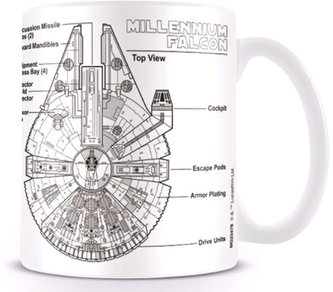 Hrnek Star Wars (Millenium Falcon sketch), 315 m