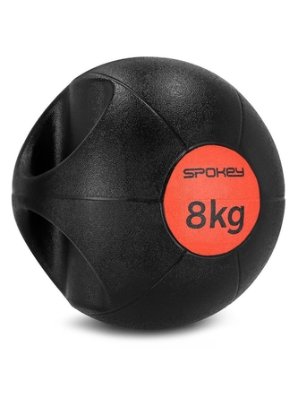 Spokey - Gripi medicinbal s úchyty 8kg Spokey - Gripi medicinbal s úchyty 8kg