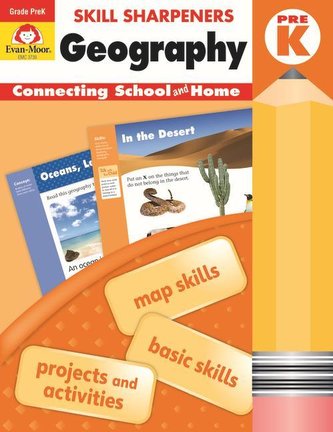 Skill Sharpeners Geography, Grade Prek