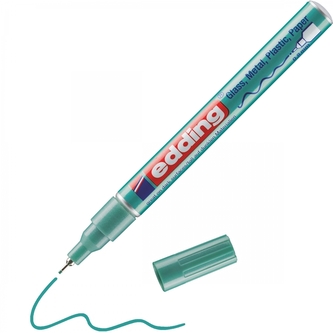 Lakový popisovač EDDING 780, metalický zelený