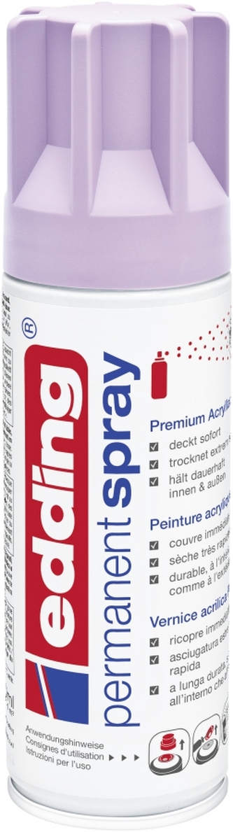 Akrylový sprej EDDING 5200,sv. levandul. matná 931