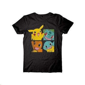 Tričko GL POKÉMON FRONTPRINT T-SHIRT L