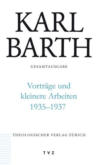 Vorträge und kleinere Arbeiten 1935-1937