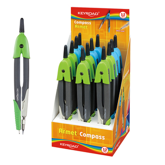 Kružítko KEYROAD Armet, displej, asort