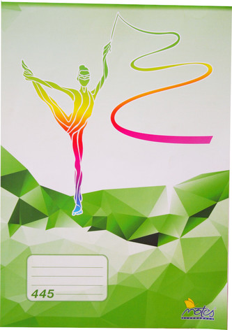 Sešit č. 445, A4, 40 listů, čtverečkovaný