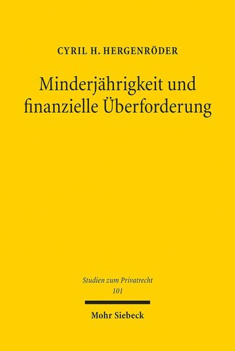 Minderjährigkeit und finanzielle Überforderung