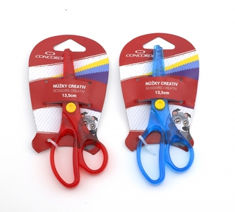 Nůžky CONCORDE Creativ, 13,5cm, asort