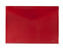 Spisové desky CONCORDE s drukem A4, transp.červená