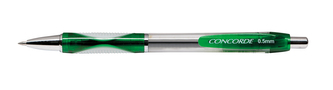 Gelové pero CONCORDE Fortuna, zelená náplň