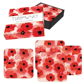 TURNOWSKY Podtácky 4 ks TU0109 EW