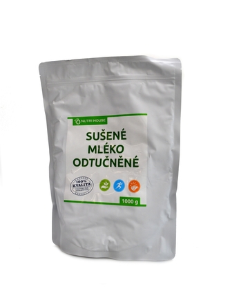 Nutrihouse - Sušené mléko odtučněné 1 kg sáček